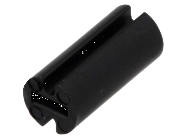 Afstandbus; LED; Øext: 4,5mm; ØLED: 3mm; L: 10mm; zwart; UL94V-2 Afstandbus; LED; Øext: 4,5mm; ØLED: 3mm; L: 10mm; zwart; UL94V-2